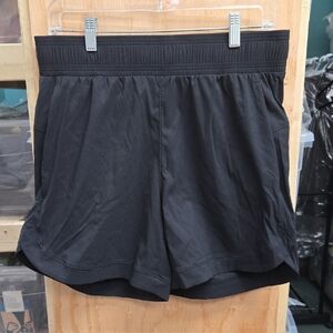 Tuff Athletics Size S Black High Waisted Active Shorts